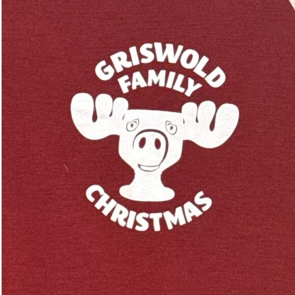 National Lampoons Christmas Vacation Women's Med Tee "Griswold Family Christmas" - Picture 3 of 7